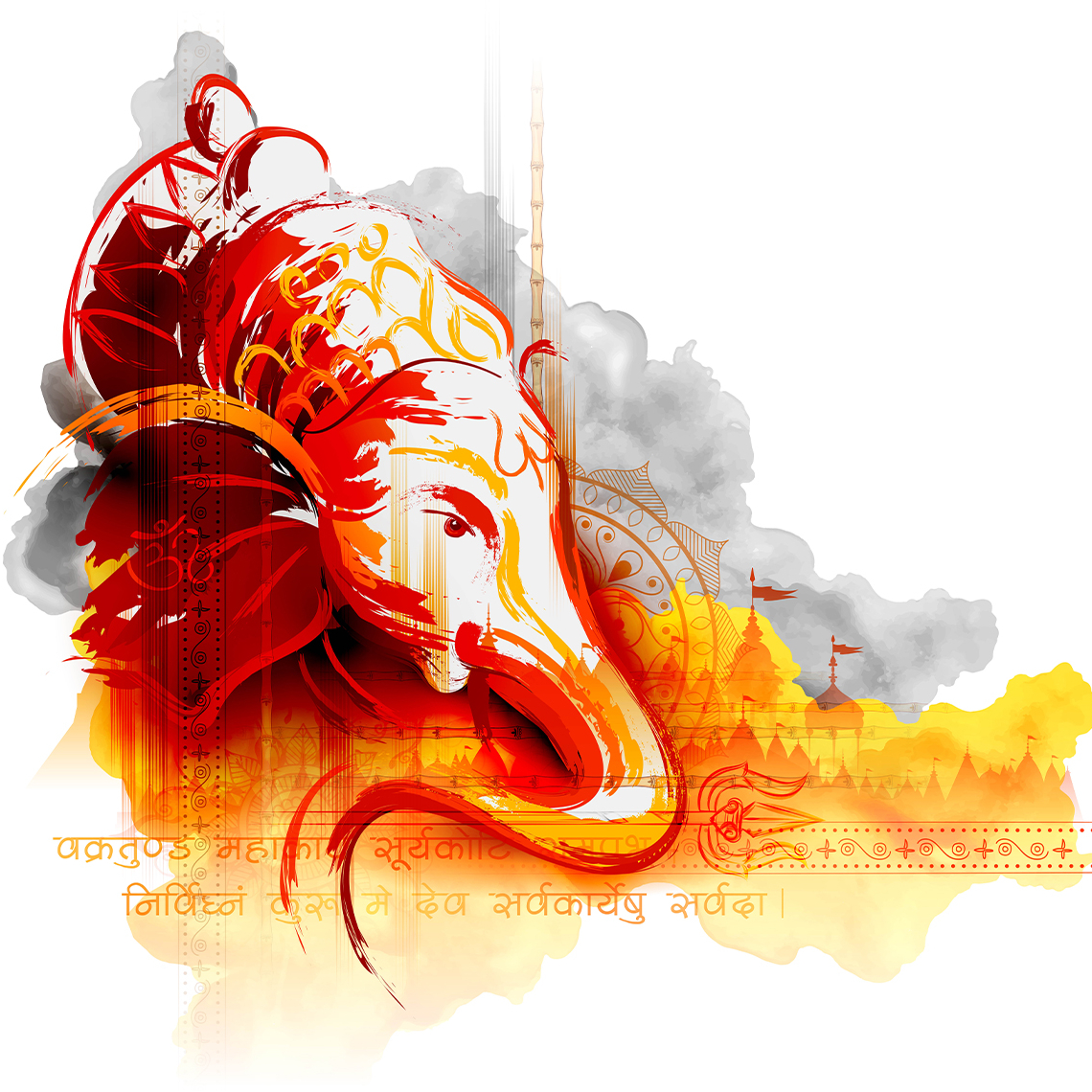 Ganesha Wallpaper for wall
