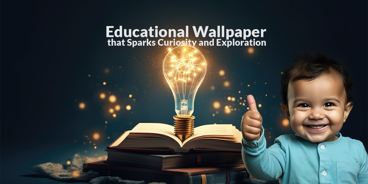 Educational Wallpaper for Kids Room