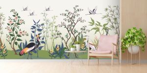 Chinoiserie Garden Wallpapers