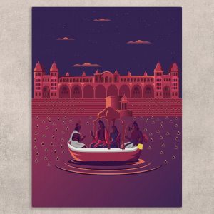 Ramayana Reverie Canvas Print